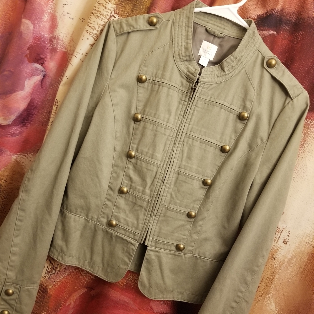 Lauren conrad jacket with gold buttons